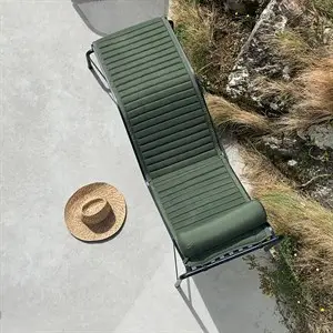 Hay nakkepude - Palissade Chaise Longue Nakkepude til solseng - Oliven
